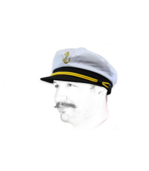 gorra marinero blanco Captain cap